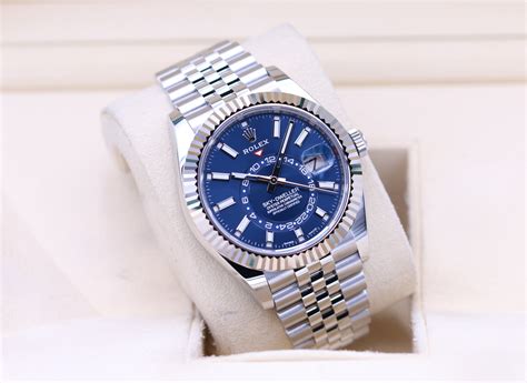 rolex sky dweller steel review|rolex sky dweller blue 2022.